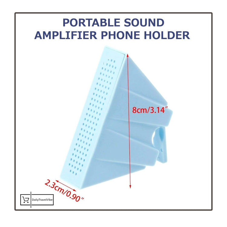 Portable Sound Amplifier Phone Holder