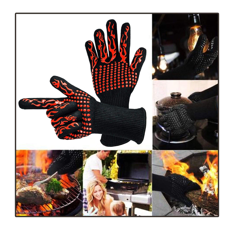 Fireproof Heat Resistant Gloves (1 Pcs/Set)