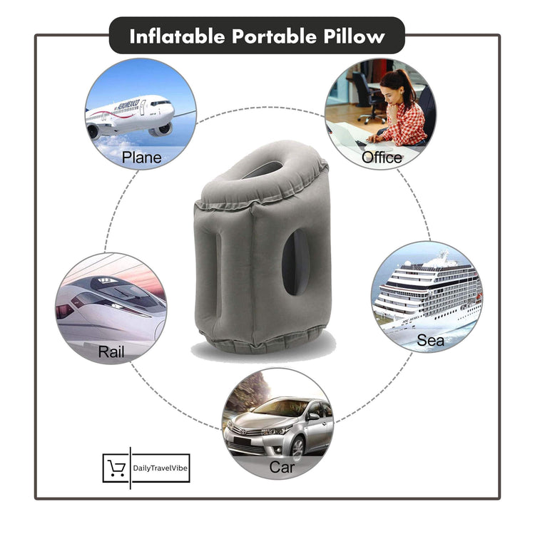 Inflatable Portable Pillow