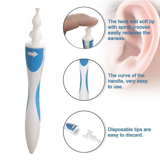 Rotating Spiral Ear Wax Cleaner