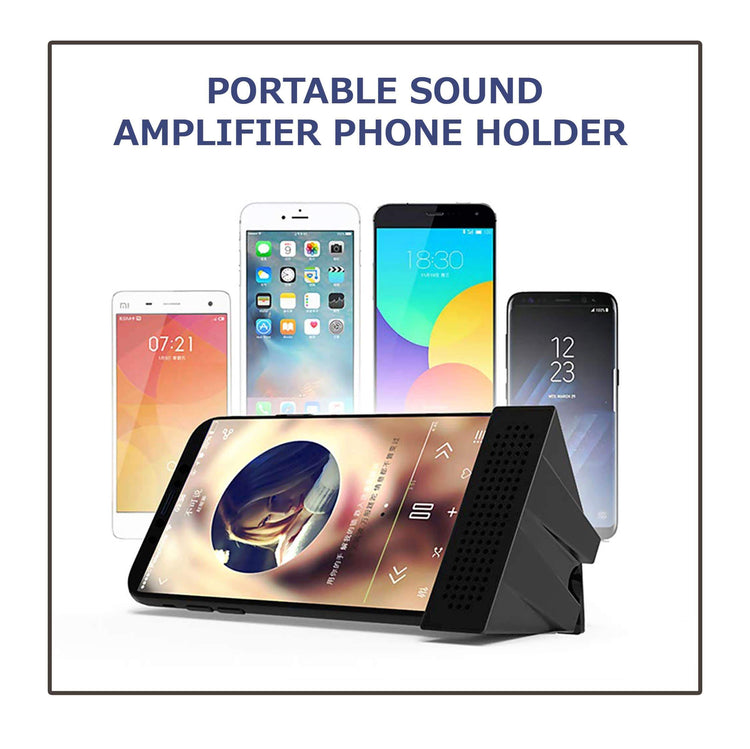 Portable Sound Amplifier Phone Holder