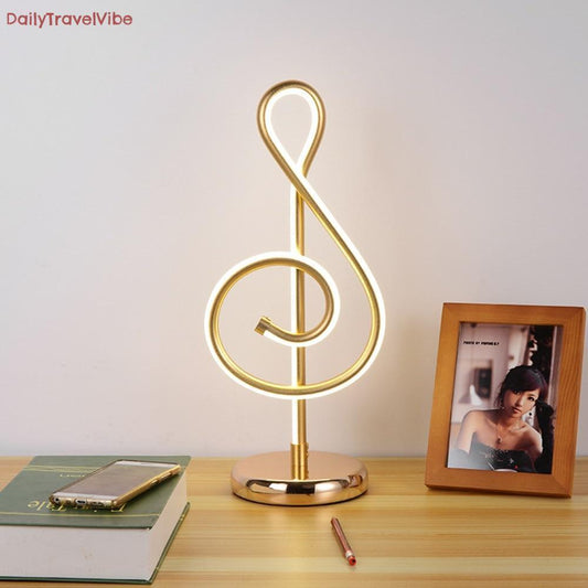 Musical Note Lamp