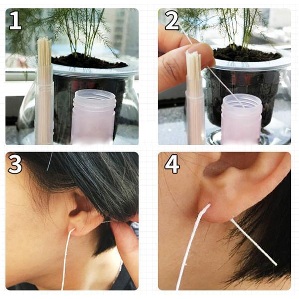 Piercing Earrings Hole Cleaner(1 Set)