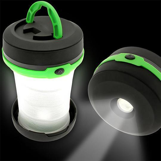 Pop-Up Collapsible LED Flashlight