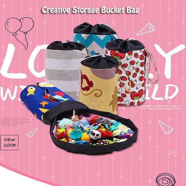 Creative Storage Bucket Bag