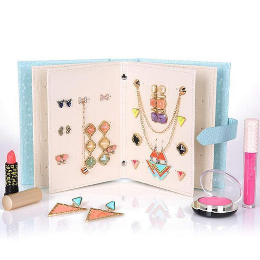 Portable Earrings Organizer Book