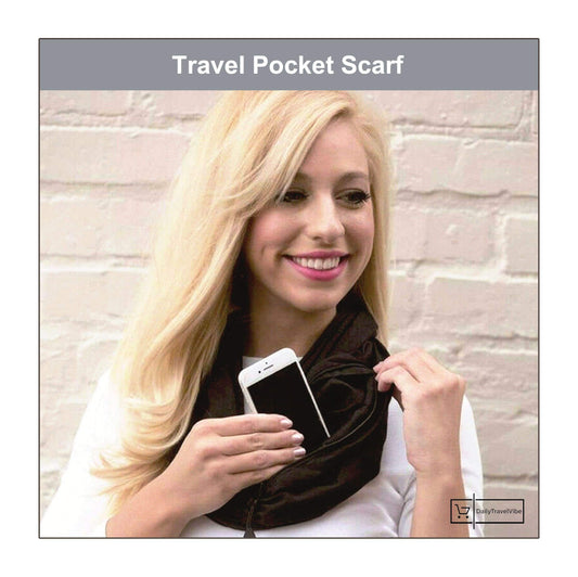 Travel Pocket Scarf