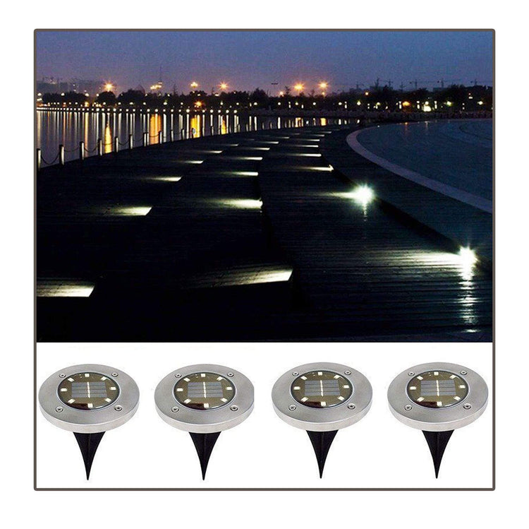 Solar Powered Floor Path LED Light