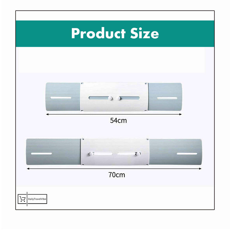 Adjustable Air Conditioner Deflector