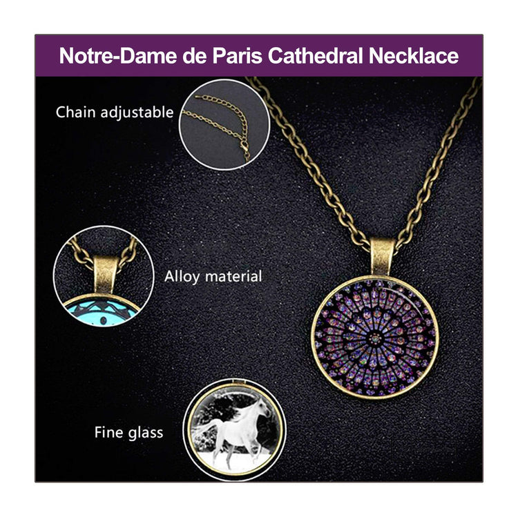 Notre-Dame de Paris Cathedral Necklace