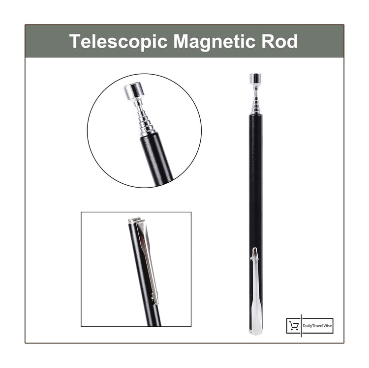 Telescopic Magnetic Rod