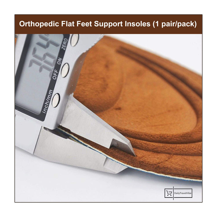 Orthopedic Flat Feet Support Insoles (1 pair/pack)