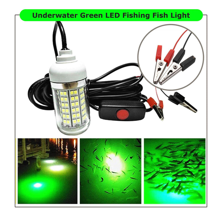 Underwater Green LED Fishing Fish Light