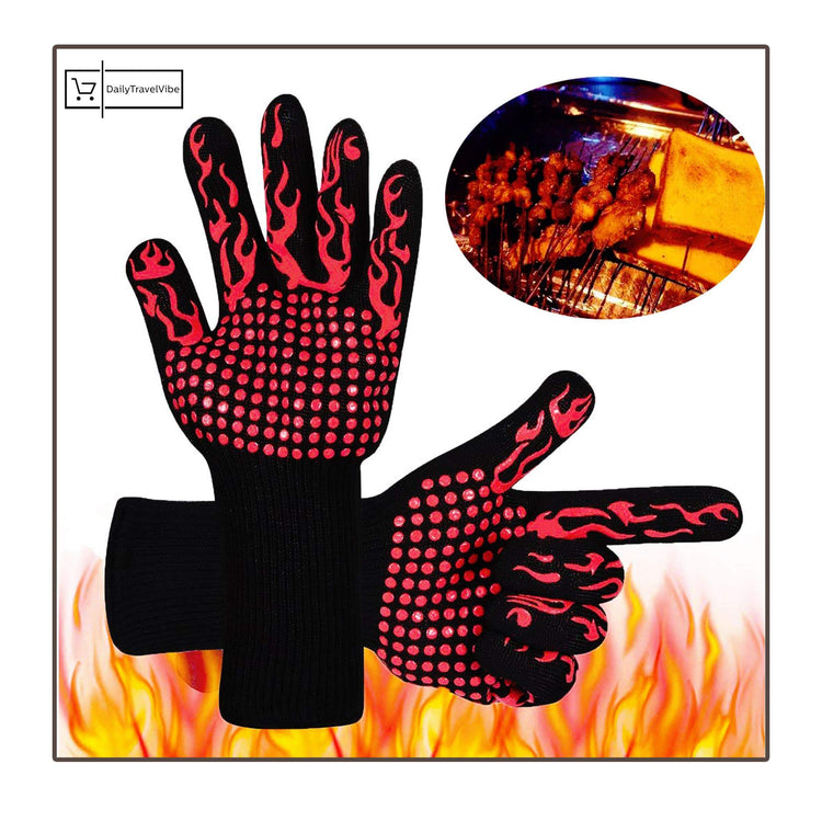 Fireproof Heat Resistant Gloves (1 Pcs/Set)