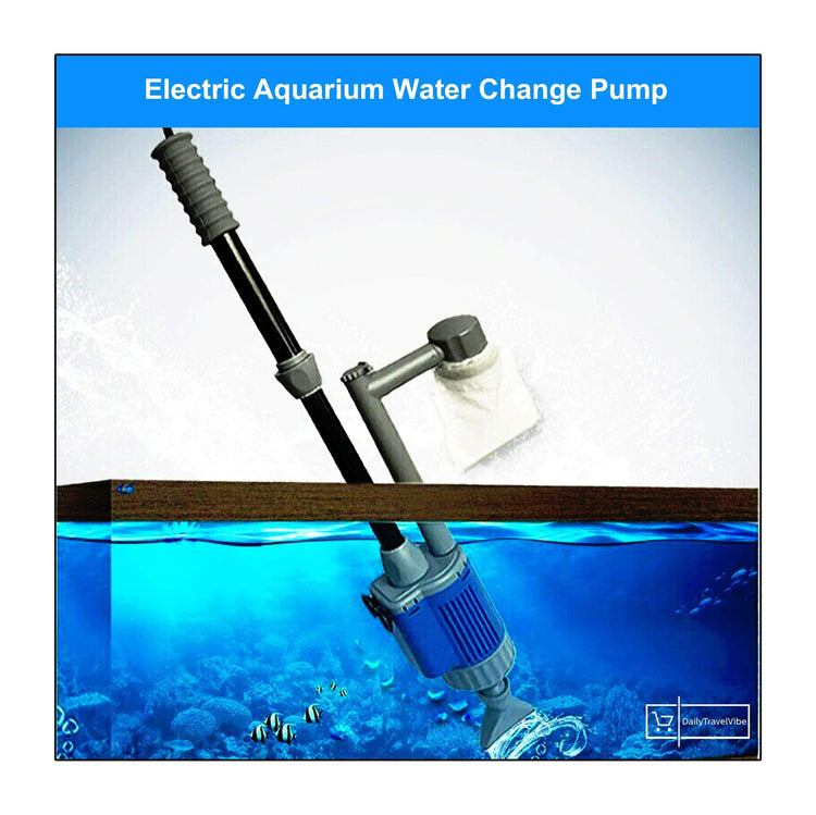 Electric Aquarium Water Change Pump