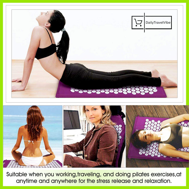 Miracle Acupressure Yoga Mat Set