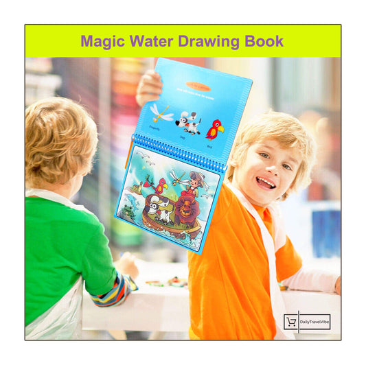 Magic Water Drawing Book