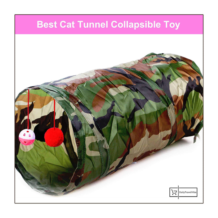 Best Cat Tunnel Collapsible Toy