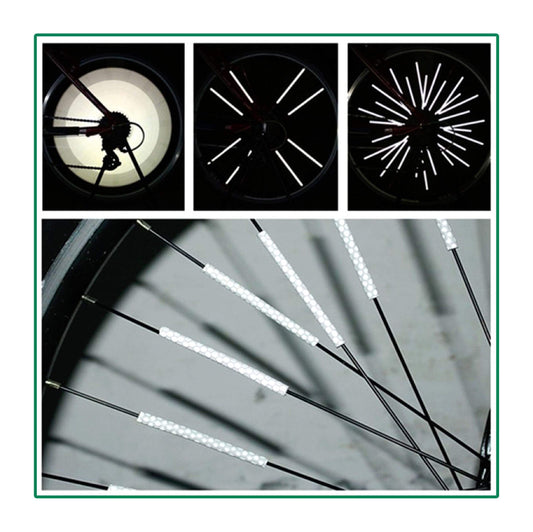 Bicycle Wheel Spoke Reflector (12PCS/bag)