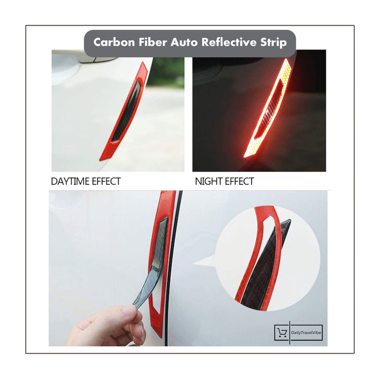 Carbon Fiber Auto Reflective Strip