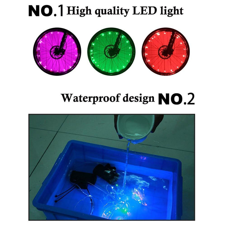 Safety Bicycle Wheel Lights