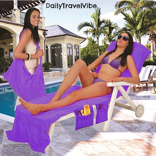 Premium Microfiber Sunbath Lounger