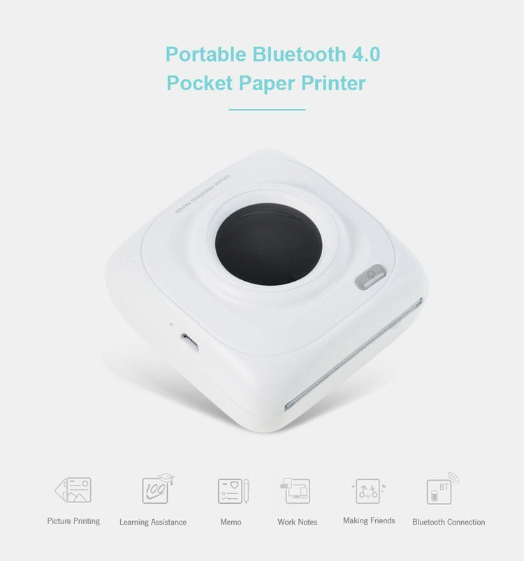 Bluetooth Photo Printer