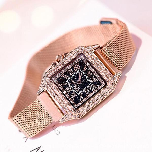 Women Starry Sky Waterproof Square Watch