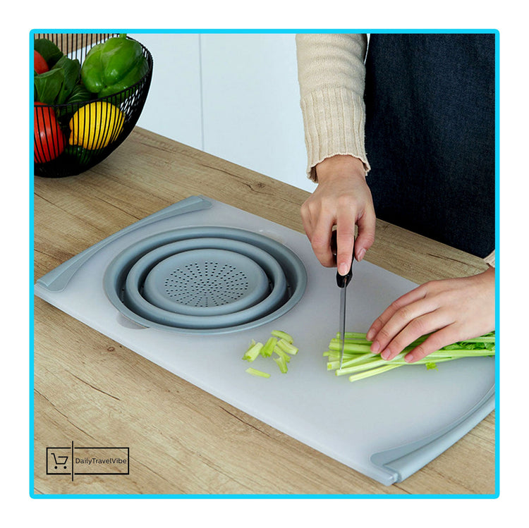 3 in 1 Multi-Functional Chopping Board