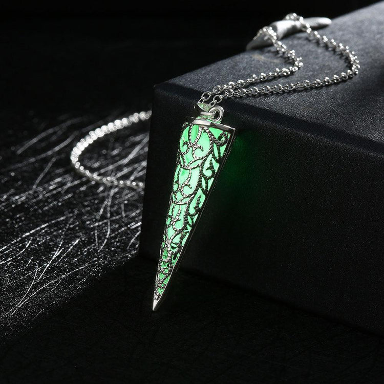 Mystical Glowing Pendulum Pendant Necklaces