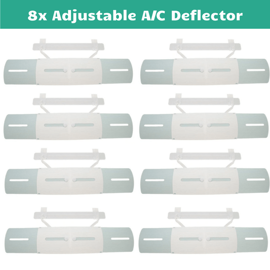 8x Adjustable Air Conditioner Deflector