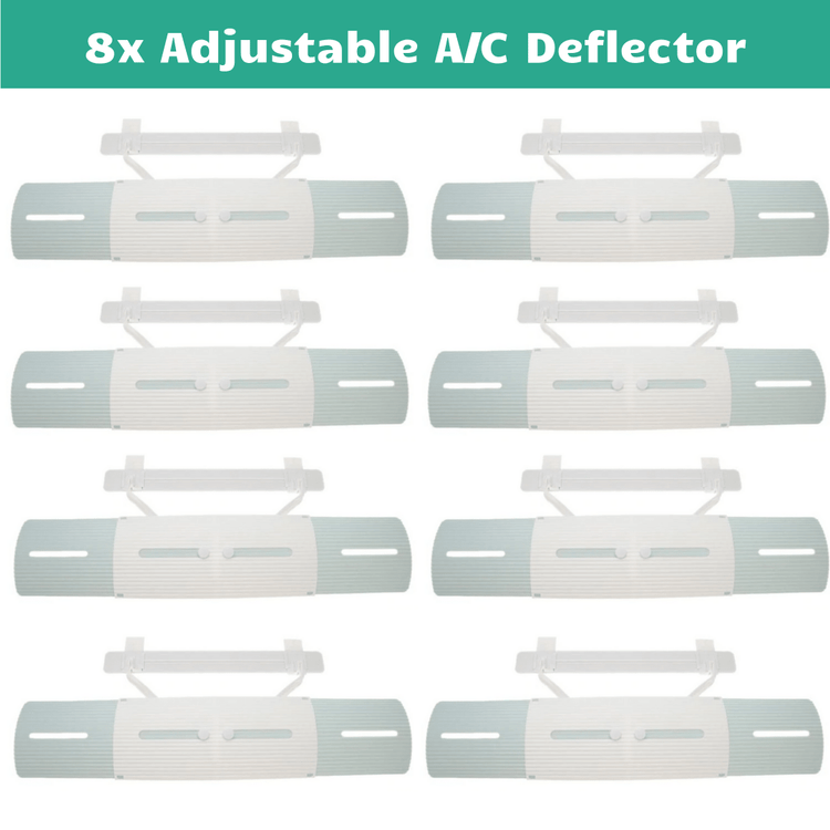 8x Adjustable Air Conditioner Deflector