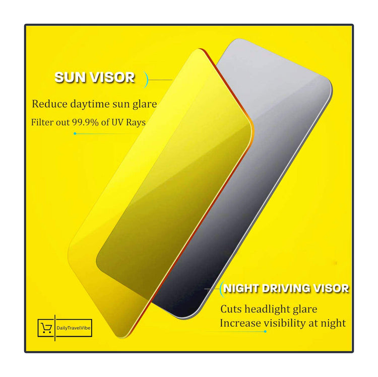 Universal Day and Night Anti-Glare Visor (2 in 1)