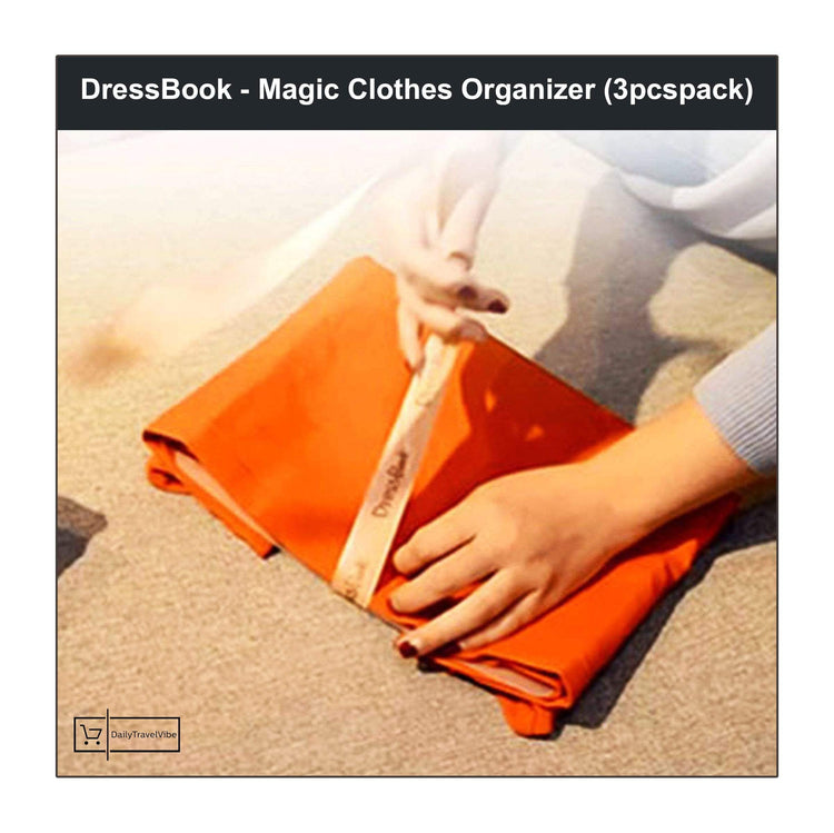 DressBook - Magic Clothes Organizer (3pcs/pack)