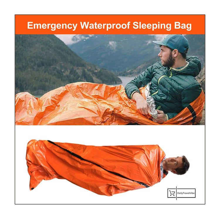 10x Emergency Waterproof Sleeping Bag