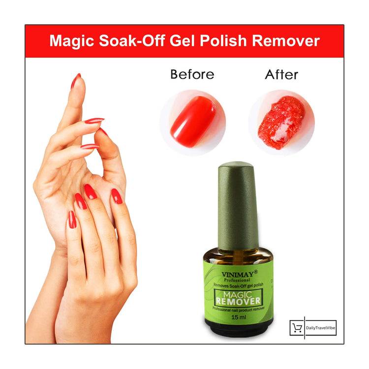 Magic Soak-Off Gel Polish Remover