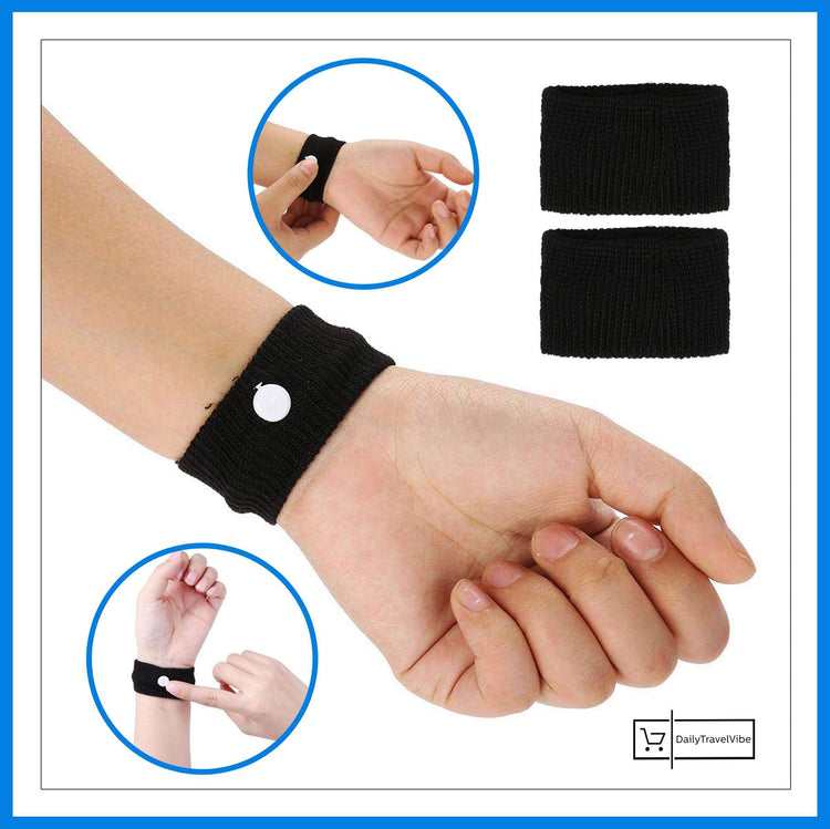 Anti-Nausea + Motion Sickness Bracelet (1 Pair)