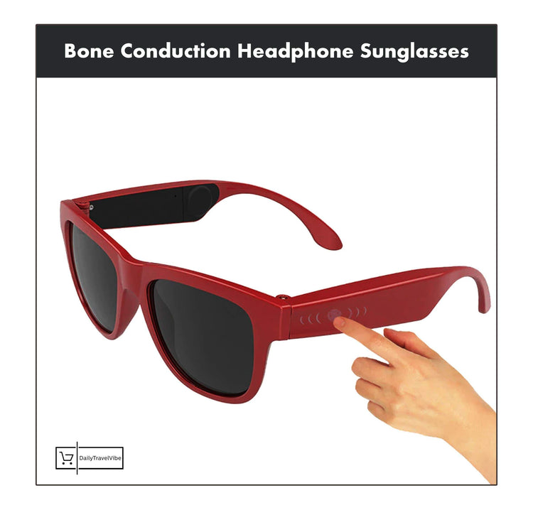 Bone Conduction Headphone Sunglasses