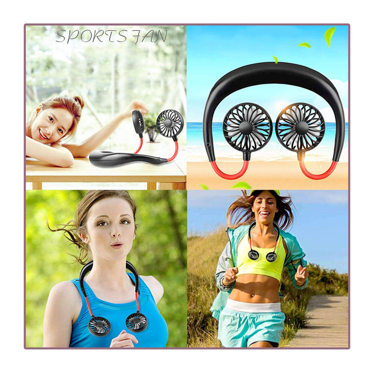 Portable Neckband Fan