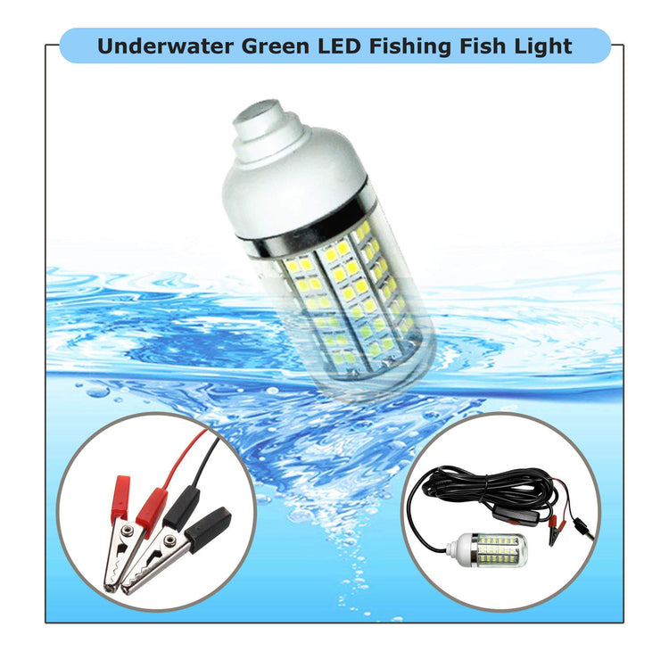 Underwater Green LED Fishing Fish Light