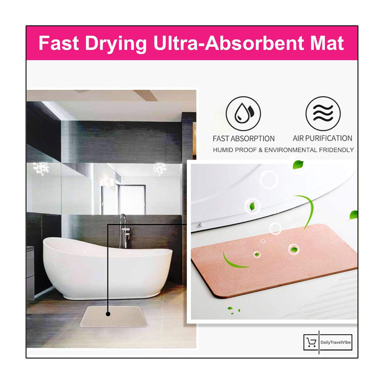 Fast Drying Ultra-Absorbent Mat