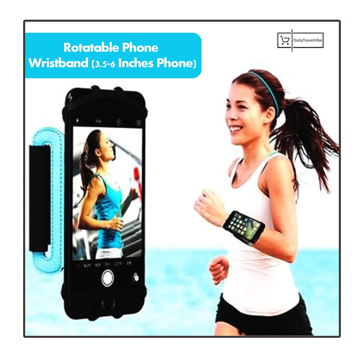 Rotatable Phone Wristband (3.5-6 Inches Phone)