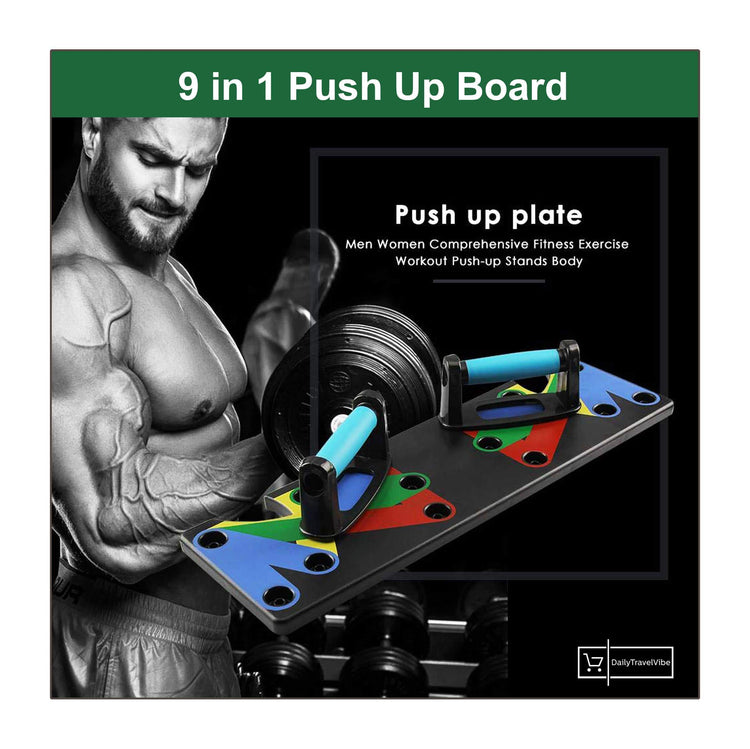 9 in 1 Push Up Board