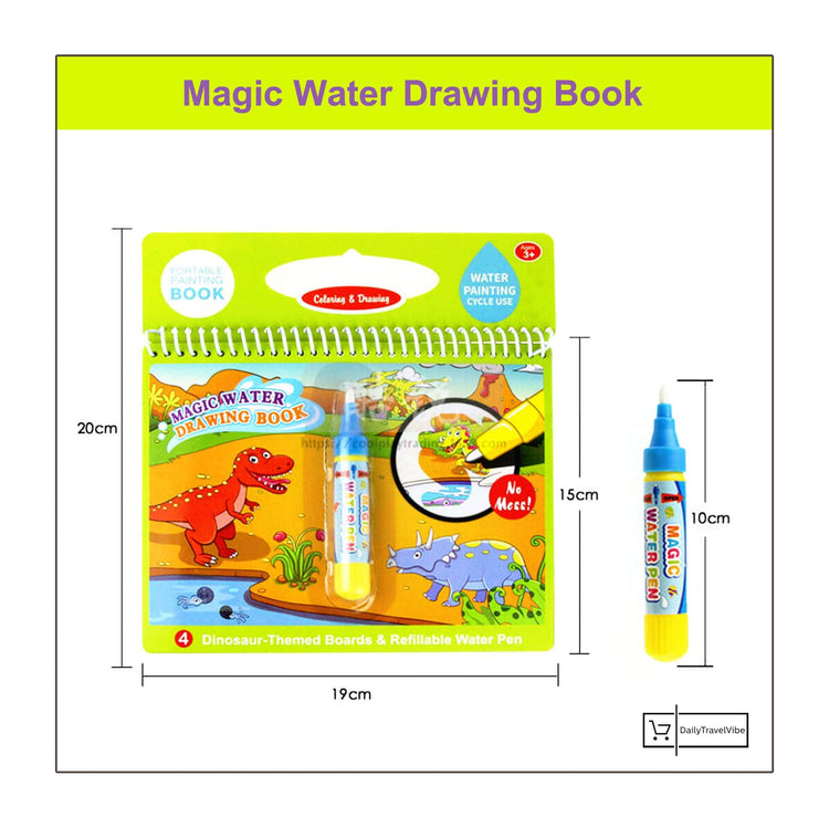 Magic Water Drawing Book