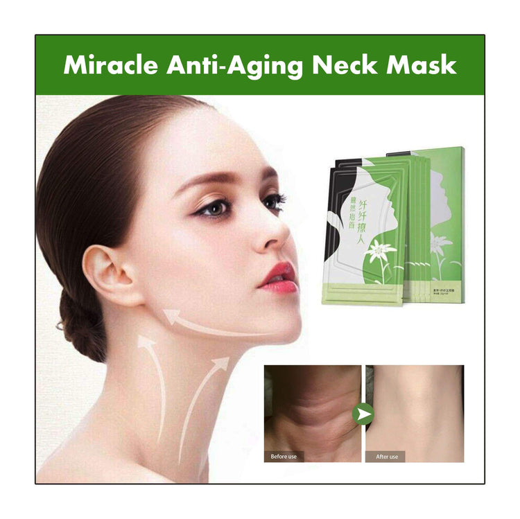 Miracle Anti-Aging Neck Mask (5 Pcs/Set) - Bonus 30% Off