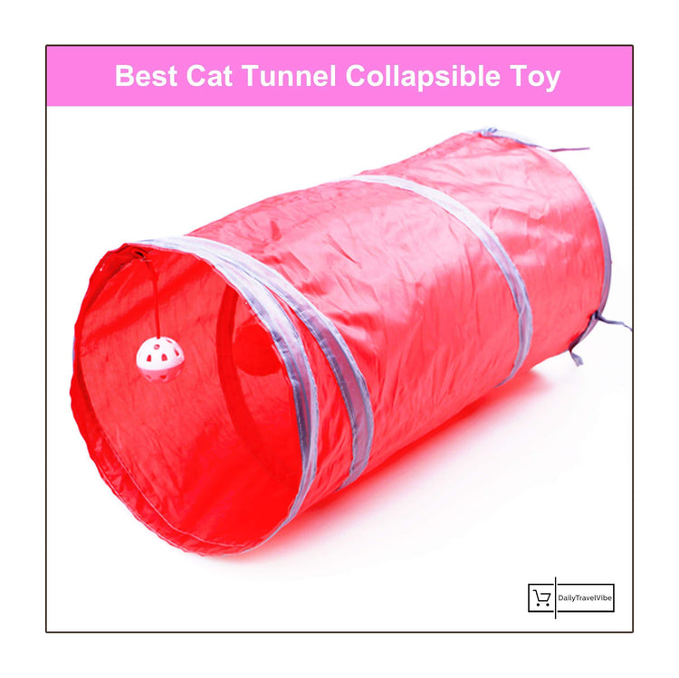 Best Cat Tunnel Collapsible Toy