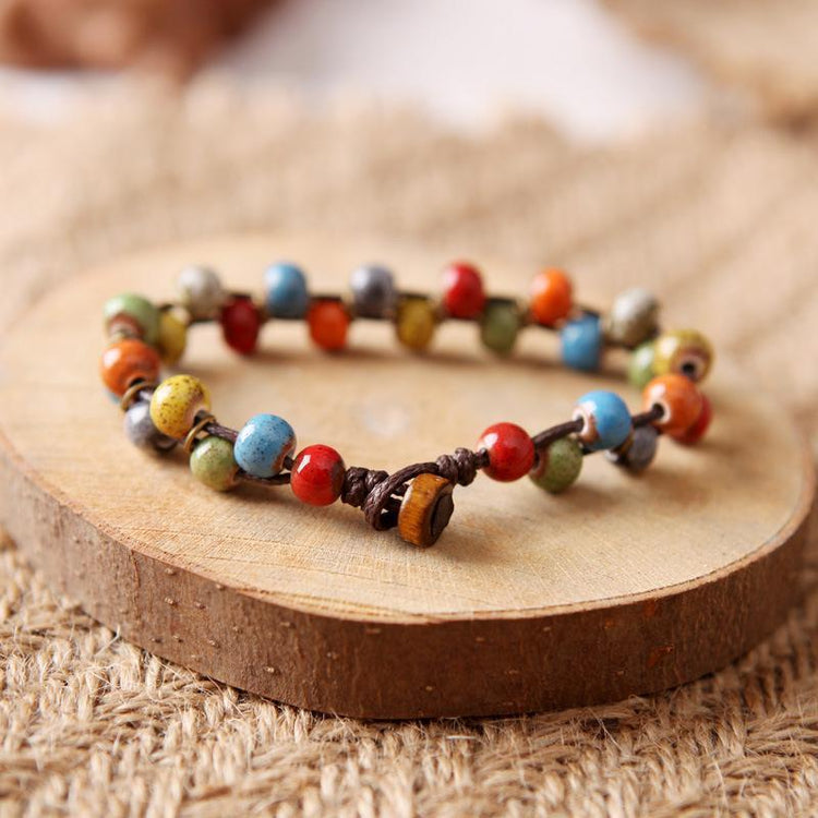 Handmade Colorful Ceramic Bracelets