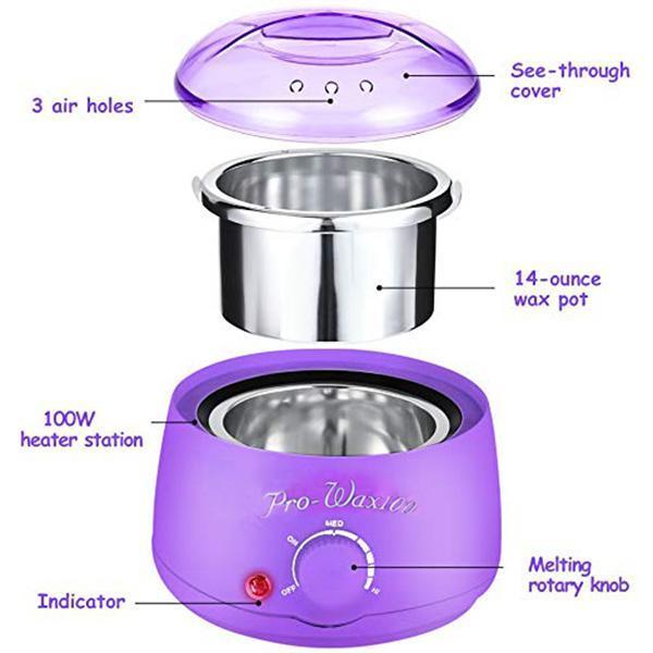 Wax Warmer Hair Removal Kit