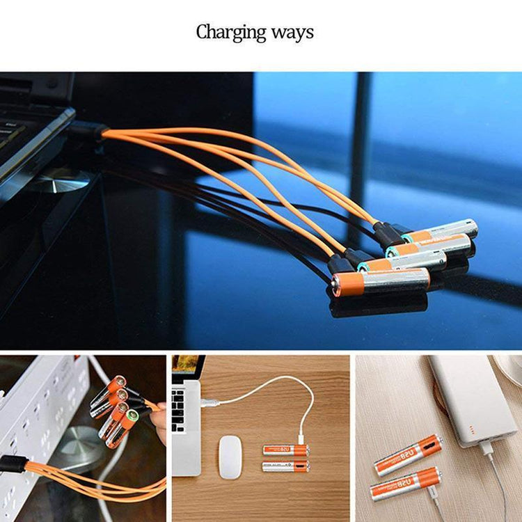 USB Rechargeable Batteries(4 Pcs)