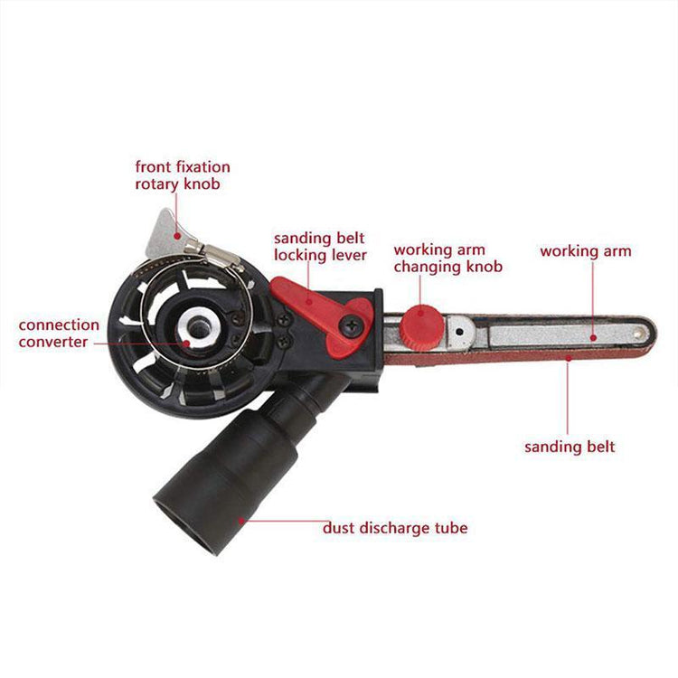 Belt Sander Angle Grinder Attachment